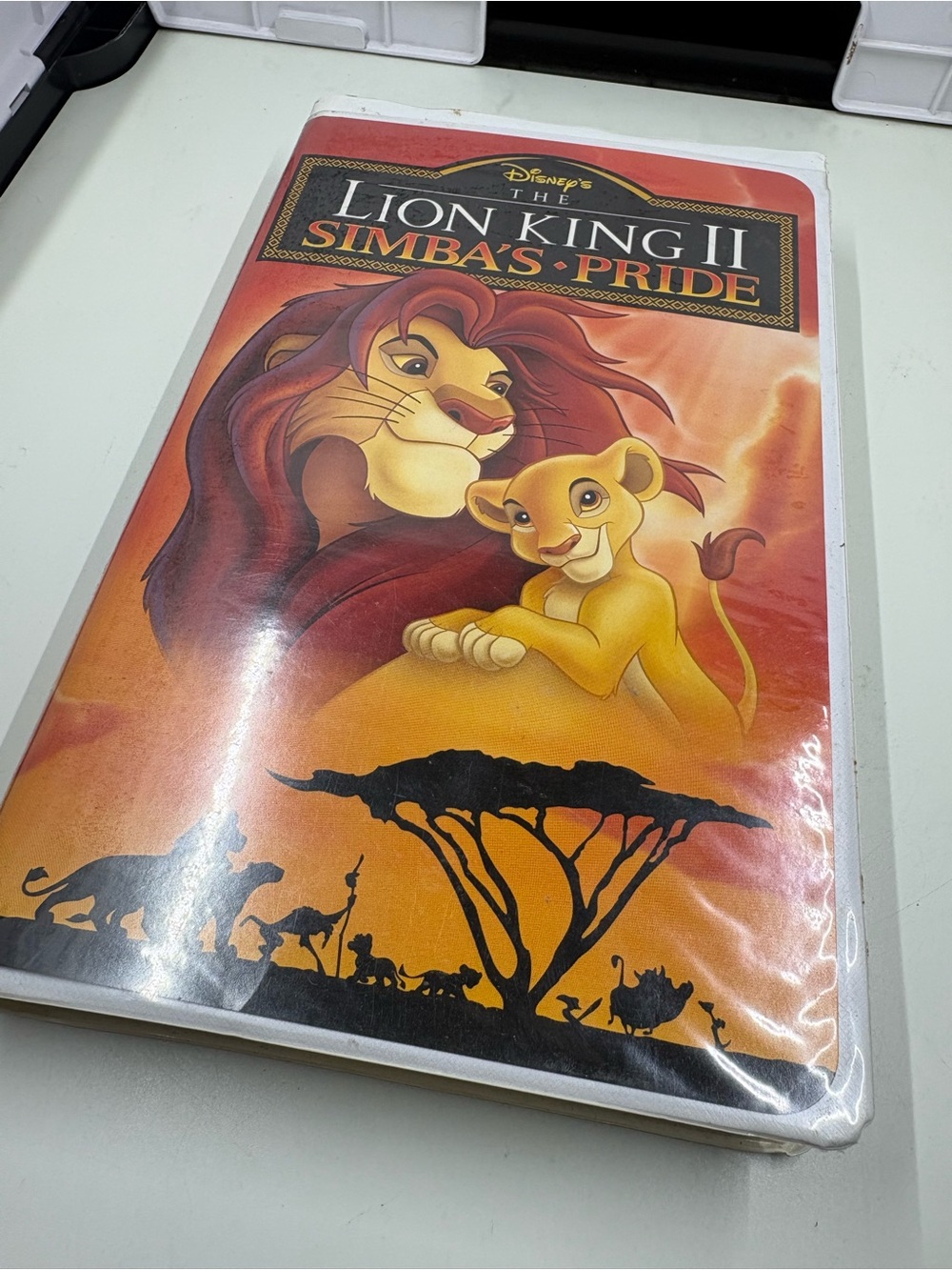 Disney Lion King II Simba & Kovu Orange and Yellow Wall Art